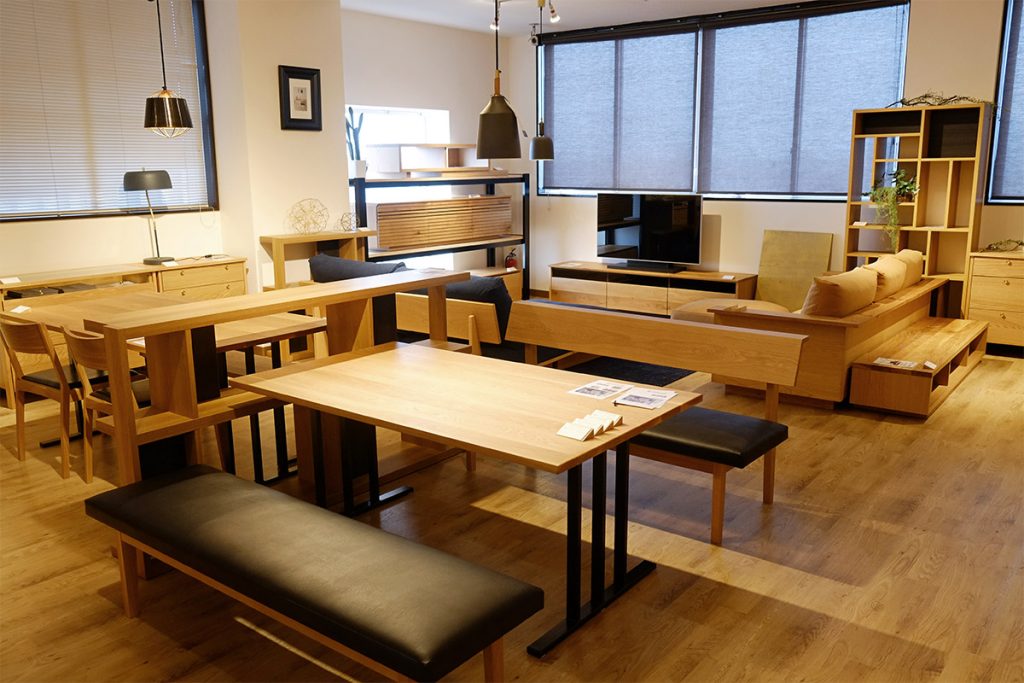 関家具大川展示会2020 NEW YEAR 会場写真:ニッポネア展示ブース